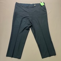 Haggar Men&#39;s Classic Fit Dress Pants Brown Office Career Interview 52x30 - $11.88