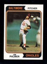 1974 Topps #40 Jim Palmer Vgex Orioles Hof *X113862 - £7.73 GBP