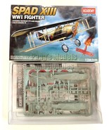 Spad XIII WWI Fighter French Biplane 1/72 Scale Plastic Model Kit - Academy - €14,41 EUR