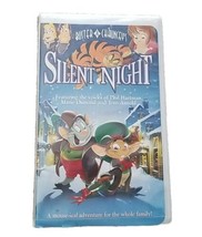 Buster &amp; Chauncey’s Silent Night VHS Christmas W/ Clam Shell 1998 Animated - £2.24 GBP