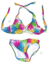 Sunsets Paris Wheel Bikini Swimsuit Sz 34D Top, Small Bottoms NWT$122 - £53.33 GBP