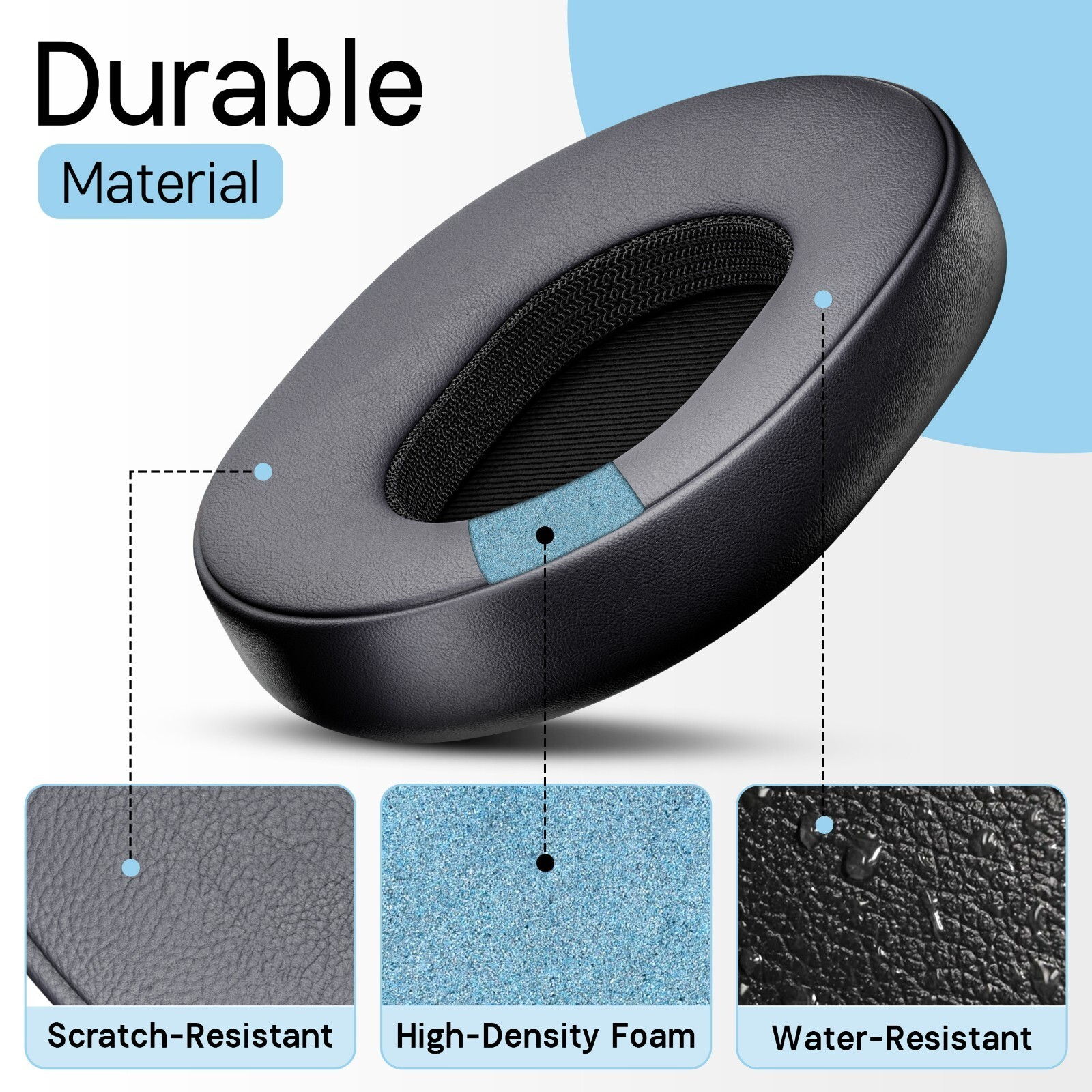 Skullcandy Crusher Evo / ANC / Hesh Evo / ANC Replacement Ear Pads - Black Item image 8
