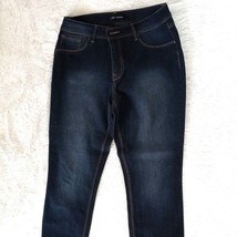 A3 Design 5 Pocket Straight Leg Stretch Denim Jeans Women&#39;s Size 12 -  N... - $24.37