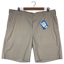 New Columbia Shorts Mens 40 Modern Classic Lightweight Outdoors Casual Tan - $25.73