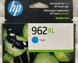 HP 962XL Cyan Ink Cartridge 3JA00AN Genuine OEM Sealed Retail Box - £62.89 GBP