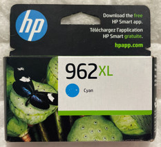 HP 962XL Cyan Ink Cartridge 3JA00AN Exp 2025+ Genuine OEM Sealed Retail Box - £28.13 GBP