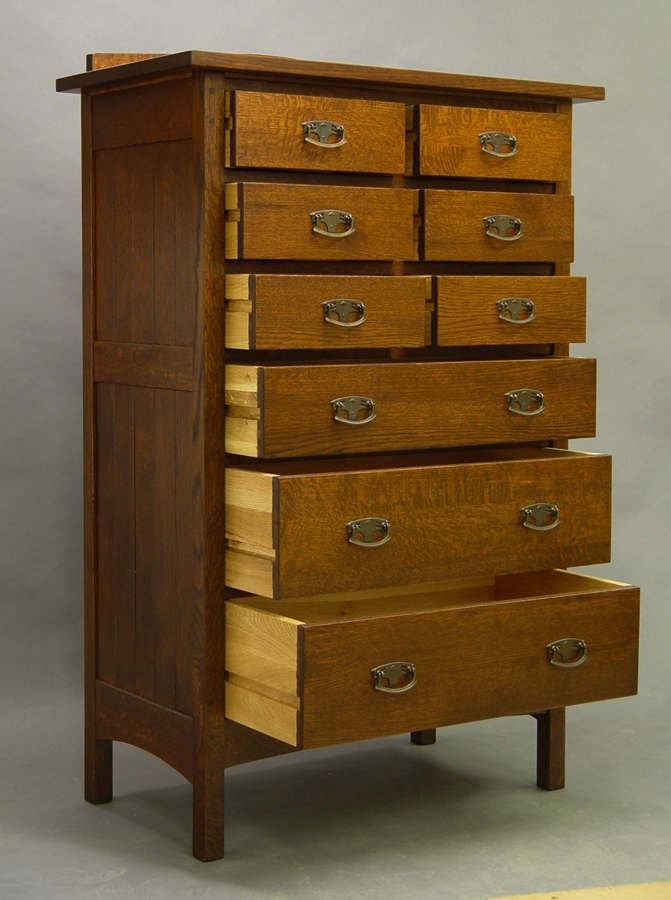 Mission, 9 Drawer Tall Chest of Drawers - $7,275.00