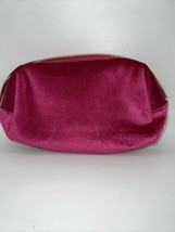 Lancôme Pink Velvet Like Zipper Pouch Makeup Bag - $13.99