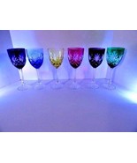 Faberge  Odessa  Crystal  Assorted Wine Glasses  set of 6 - $1,989.42 CAD