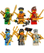 6Pcs Ninja Minifigures Tournament of Sources Arin Lloyd Nya Cole Kai Min... - €19,03 EUR 6Pcs Ninja Minifigures Tournament of Sources Arin Lloyd Nya Cole Kai Min... - €19,03 EUR