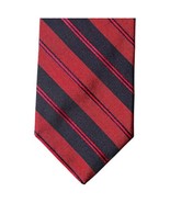 Brooks Brothers Men&#39;s Silk Neck Tie Necktie Red Navy Blue Rep Diagonal S... - $261.69 MXN