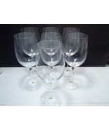 7 Luigi Bormioli Wine Glasses Goblets 9 1/2&quot; Tall ~ signed - $54.45 CAD