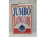 Jumbo Playing Card Deck Red Back 10 1/4&quot; X 14 1/2&quot; Complete With Jokers - £31.13 GBP