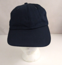 Faded Glory Solid Navy Blue Unisex Adjustable Baseball Cap - $10.66