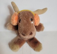 Vintage Dakin Arctic Circle Plush Toy Stuffed Animal Moose Elk Deer 7.5&quot; VTG - $0.97