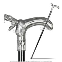 35&quot; Cobra Head T style Handle Metal Steel Shaft Gentlemen Stick Walking ... - $27.78 CAD