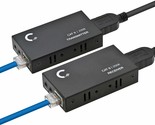 Hdmi Extender Over Cat5E/Cat6/Cat7 Ethernet Cable Up To 330 Feet, 1080P, 3D - £59.32 GBP