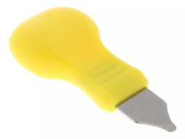 Portable Metal Spudger Opening Pry Tool for Electronics with Yellow Handle &amp; Cap - £7.12 GBP