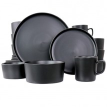 Elama Luxmatte Black 20 Piece Dinnerware Set - €82,84 EUR