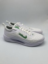 Nike Court Air Zoom NXT HC Low White Kelly Green DV3276 102 Men&#39;s Size 11.5 - $109.95