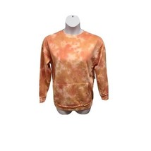 BP Sweatshirt Womens Size XS  Orange Tie Dye Pullover Crew Neck  - $12.87