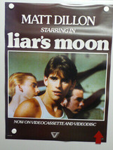 Liar&#39;s Moon Matt Dillon Cindy Fisher Hoyt Axton Home Video Poster 1982 - £13.41 GBP