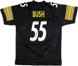 Devin Bush Autographed Hand Signed Custom Jersey Jsa Authentic Steelers - $159.99