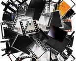 Five Packs Of Vintage Camera Film Stickers Decorative Filmstrip Scrapbook - $40.92