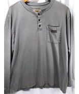 Patagonia Mens XL Taupe Hemp Organic Cotton Pullover Work Shirt Button H... - $39.81 CAD