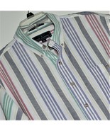 MEN&#39;S JOHN ASHFORD CASUAL SORT SLEEVE SHIRT Size XL ~ VGC ~ Pastel Color... - $21.69 CAD