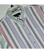 MEN&#39;S JOHN ASHFORD CASUAL SORT SLEEVE SHIRT Size XL ~ VGC ~ Pastel Color... - £12.39 GBP