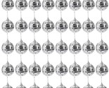 40 Pack Mirror Disco Ball, 2 Inch Silver Hanging Disco Light Mirror Ball... - $33.99