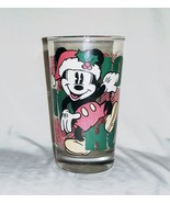 Anchor Hawking Disney Mickey Mouse Ho Ho 8 oz Christmas Glass - $7.91