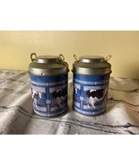 vintage our dairy best cow salt and pepper shakers - $18.00