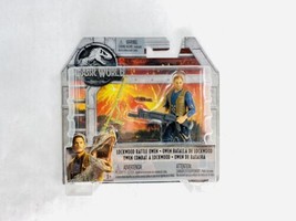 New! Jurassic World Lockwood Battle Owen Action Figure Chris Prat - £19.66 GBP