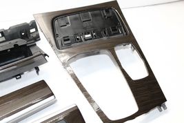 2009-2015 BMW 750Li F02 INTERIOR WOOD GRAIN DASH DOOR PANEL TRIM SET P8878 image 6
