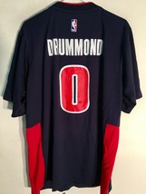Adidas NBA Jersey Detroit Pistons Andre Drummond Navy SS sz L - £13.44 GBP