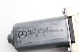 07-13 MERCEDES-BENZ W221 S600 FRONT LEFT DRIVER DOOR WINDOW MOTOR E4314 image 11