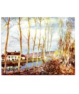 Canal At Loing by Alfred Sisley(1839-1899) postcard - €1,89 EUR