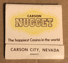 Matchbook Carson Nugget Casino Las Vegas Nevada - £2.92 GBP