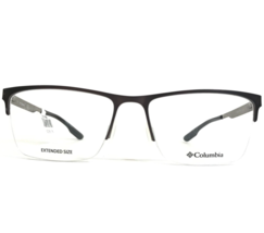 Columbia Eyeglasses Frames C3024 070 Gunmetal Gray Square Half Rim 58-18... - £45.75 GBP