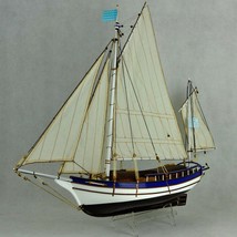 3D Wood Model Ship Kit Sailboat Miniature Model Making Gift for Him - £97.77 GBP