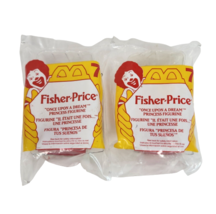 2 VINTAGE 1995 MCDONALD'S HAPPY MEAL TOYS  FISHER PRICE ONCE UPON A DREA... - $9.50