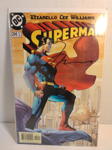 DC Comic Book Superman # 204 2004 Signed by Jim Lee - $100.00