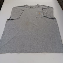 Carhartt K87 HGY Men's Gray Cotton Blend Short Sleeve T-Shirt Size 3XL Tall image 15