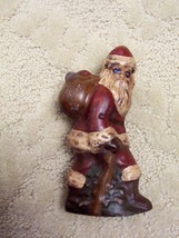 Vintage Santa Claus Primitive Resin Folk Art Figurine Old World - £3.94 GBP