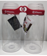 Set of 2 NEW Vitamix Tritan 10 Cup Shatterproof Dry Storage Canisters - ... - $49.49