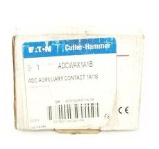 NIB EATON CUTLER-HAMMER ADCWAX1A1B ADC AUXILIARY CONTACT 1A/1B - $12.95