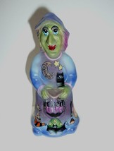 Fenton Glass Halloween &quot;Wicked Cute&quot; Witch Figurine Ltd Ed Kim Barley #11/28 - £201.83 GBP