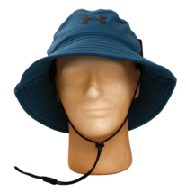 Under Armour Teal Blue UA Iso Chill Amour Vent Bucket Hat Men&#39;s L/XL - $34.64